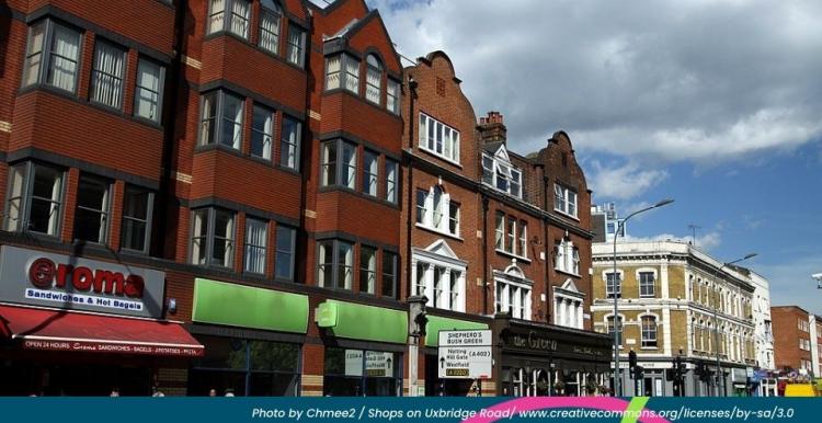 Shops on Uxbridge Road