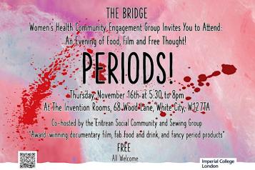 PERIODS! Stop the Stigma and Start the Conversation event
