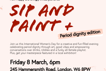 SIP & PAINT! (Period Dignity Edition)